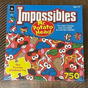NWT 🧩 750 Piece Impossibles “Mr Potato Head” Challenging Fun Puzzle Brand New